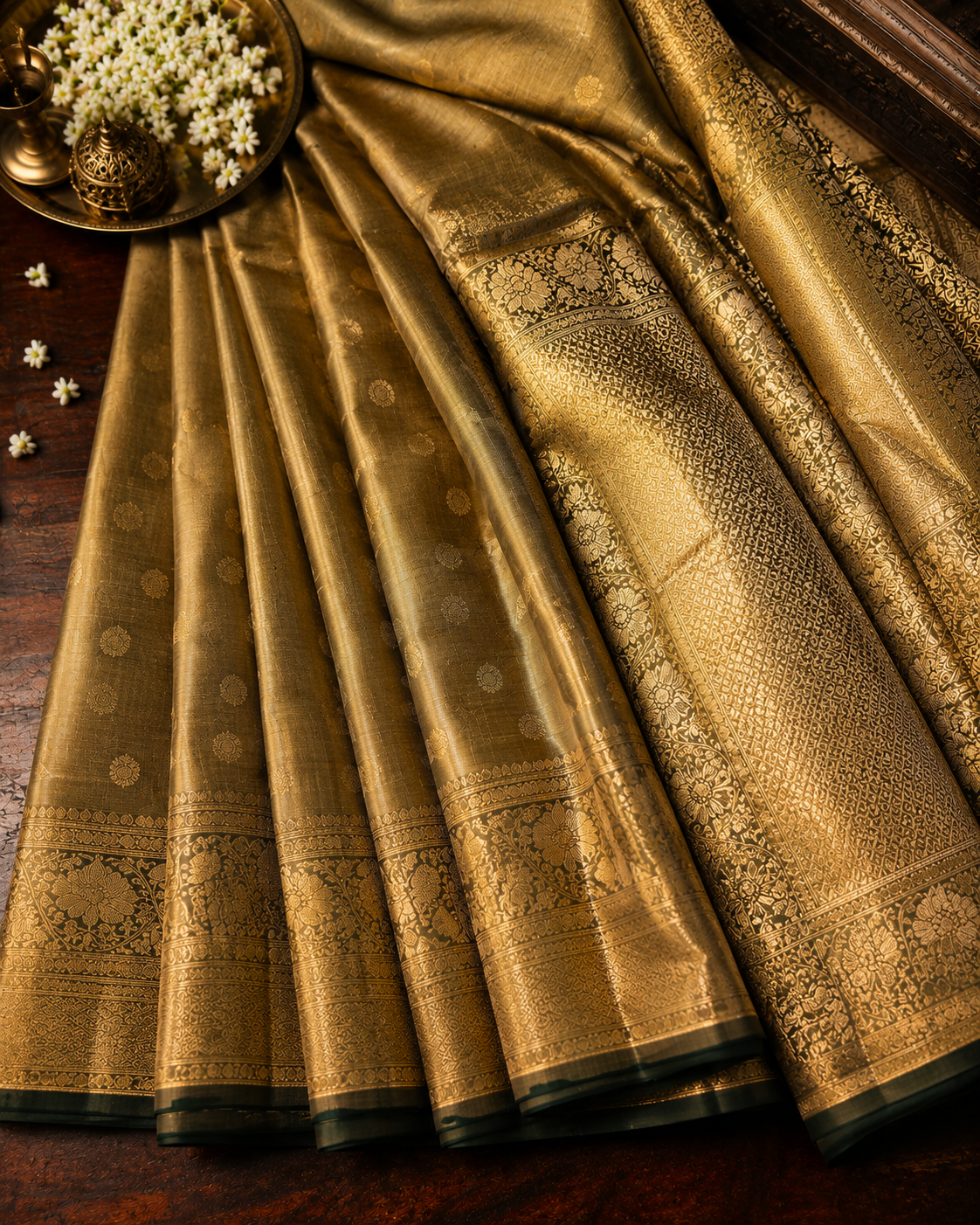 Antique Gold Festive Weave — dummy placeholder image